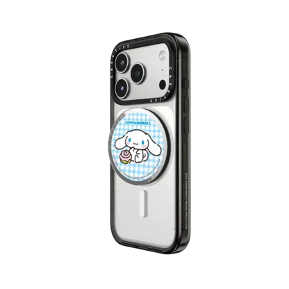 Sanrio Puppy Pals - Cinnamoroll Tea Time Snappy Grip Stand - Snappy Mirror Grip Stand MagSafe Compatible