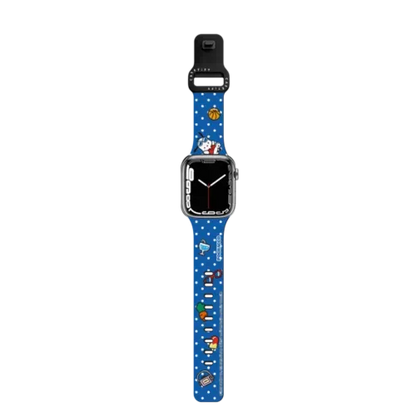 Pochacco Dotted Pattern Watch Band - Apple Watch Series 7-9 (45mm) - Impact Band
