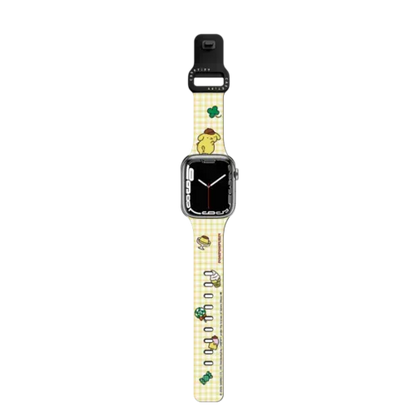 Pompompurin Checkered Pattern Watch Band - Apple Watch Series 7-9 (45mm) - Impact Band