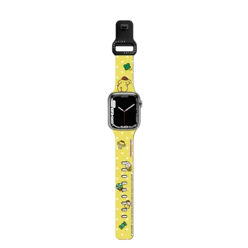Pompompurin Dotted Pattern Watch Band - Apple Watch Series 7-9 (45mm) - Impact Band