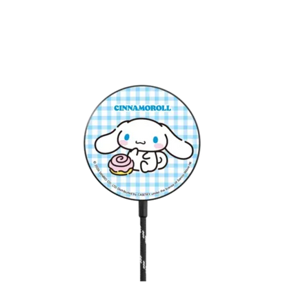 Sanrio Puppy Pals - Cinnamoroll Tea Time PowerThru Magnetic Wireless Charger - PowerThru Magnetic Wireless Charger MagSafe Compatible