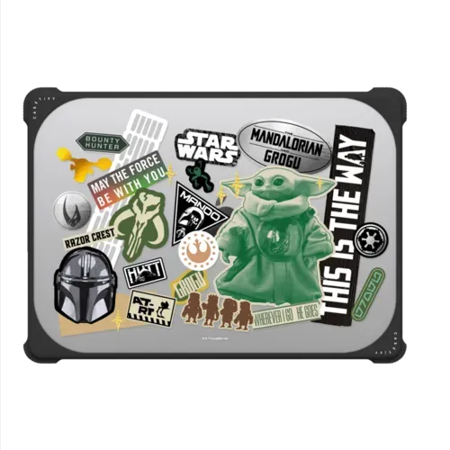 The Mandalorian and Grogu Stickermania Laptop Case - MacBook Pro 14-inch (M1 - M5) - MacBook Bounce Case