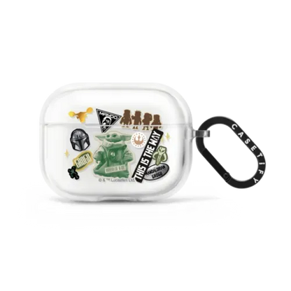 The Mandalorian and Grogu Stickermania Earbuds Case - AirPods Pro 2 - Earbuds Impact Case
