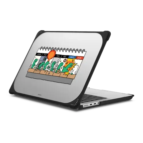 Daily Mood Calendar - MacBook Pro 14-inch (M1 - M5) - MacBook Bounce Case