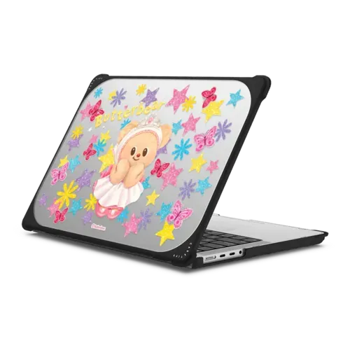 Butterbear at 11AM Laptop Case - MacBook Pro 14-inch (M1 - M5) - MacBook Bounce Case