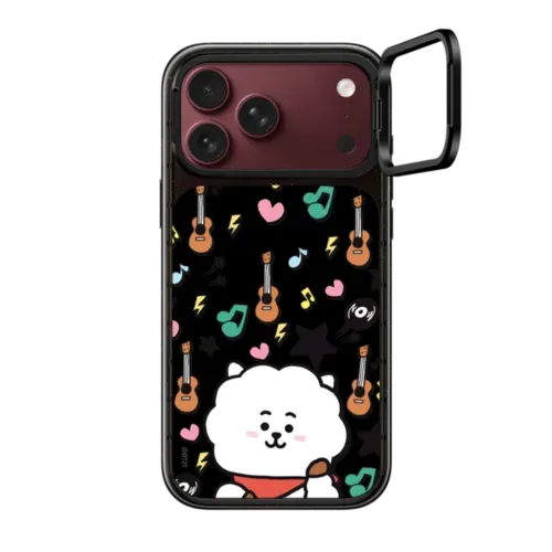 BT21 Custom Case - RJ - iPhone 18 Pro Max - Impact Ring Stand Case MagSafe Compatible - Glossy