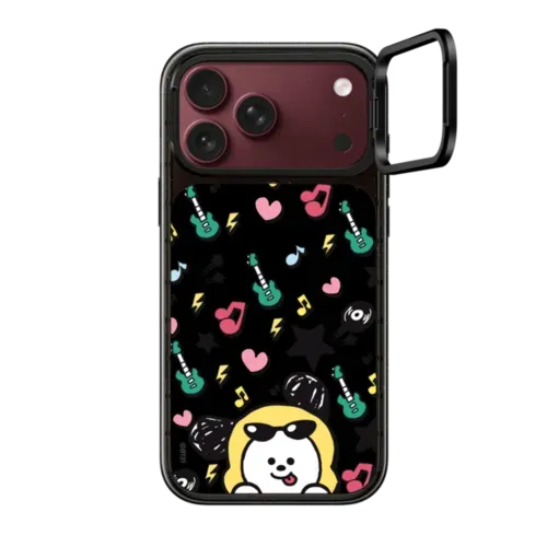 BT21 Custom Case - CHIMMY - iPhone 18 Pro Max - Impact Ring Stand Case MagSafe Compatible - Glossy