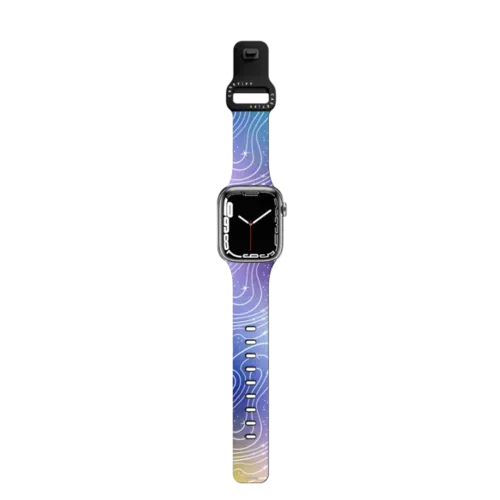Honmoon Pattern Watch Band - Lilac version - Apple Watch Series 7-9 (45mm) - Impact Band