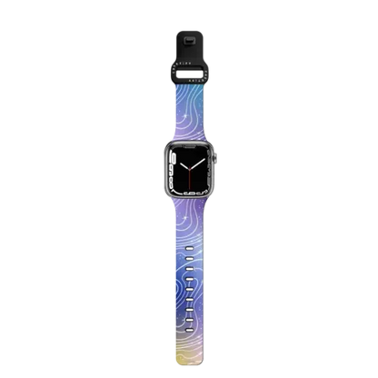 Honmoon Pattern Watch Band - Lilac version - Apple Watch Series 7-9 (45mm) - Impact Band