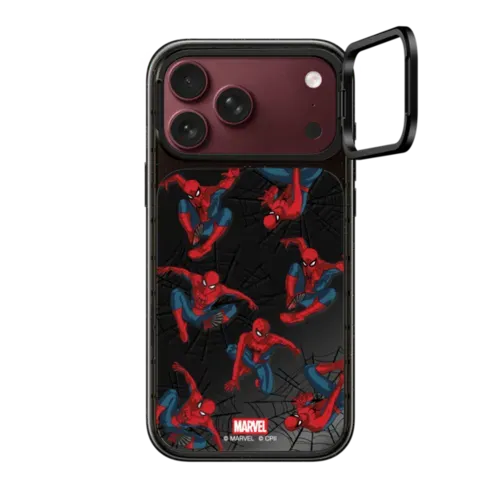 Spider-Man Medley Case (Dark version) - iPhone 18 Pro Max - Impact Ring Stand Case - Mirror