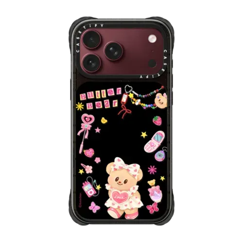 Butterbear at 3PM Case - iPhone 18 Pro Max - Ultra Impact Case MagSafe Compatible - Glossy