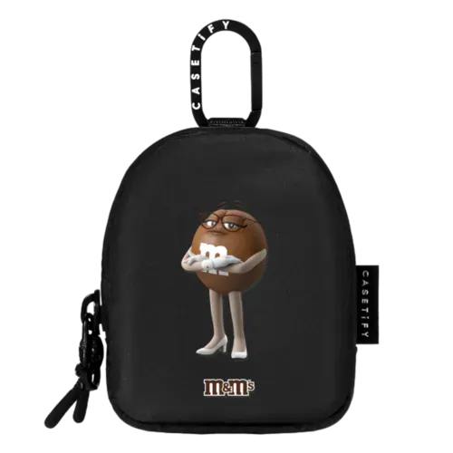 M&M'S Brown Earbuds Pouch