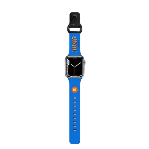 M&M'S Blue Watchband - Apple Watch Series 7-9 (45mm) - Impact Band