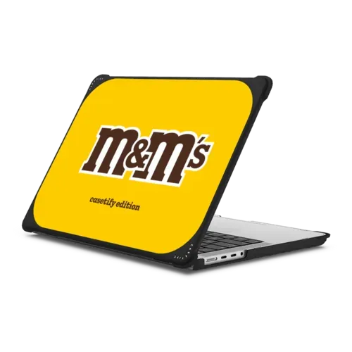 M&M'S Classic Logo Laptop Case - MacBook Pro 14-inch (M1 - M5) - MacBook Bounce Case
