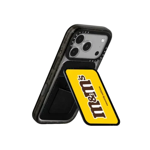 M&M'S Classic Logo Mag Safe Card Holder Stand - Snappy Cardholder Stand - Snappy Cardholder Stand MagSafe Compatible