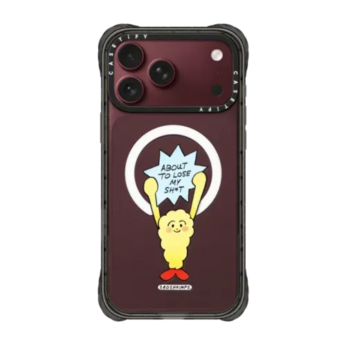 Angsty Shrimp - iPhone 18 Pro Max - Ultra Impact Case MagSafe Compatible