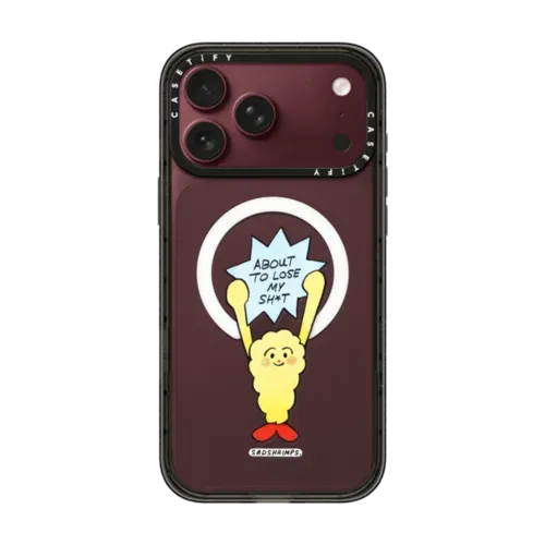 Angsty Shrimp - iPhone 18 Pro Max - Impact Case MagSafe Compatible