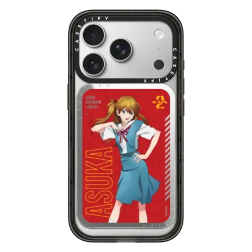 Asuka Shikinami Langley Snappy Cardholder Stand - Snappy Mirror Cardholder Stand MagSafe Compatible