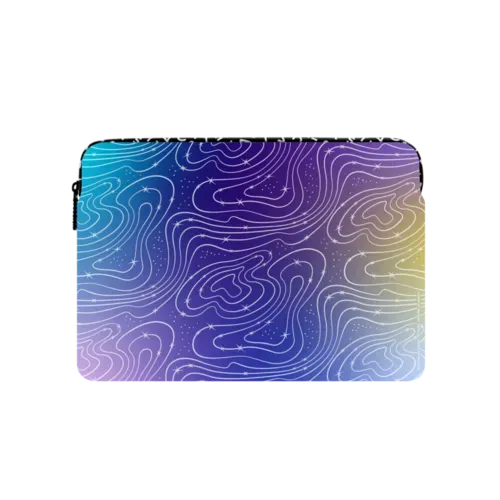 Honmoon Pattern Laptop Sleeve - Lilac version - Large (16") - Impact Laptop Sleeve