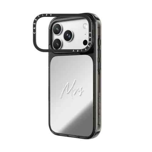 Custom Phone Case - iPhone 18 Pro Max - Impact Ring Stand Case - Mirror