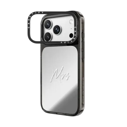 Custom Phone Case - iPhone 18 Pro Max - Impact Ring Stand Case - Mirror