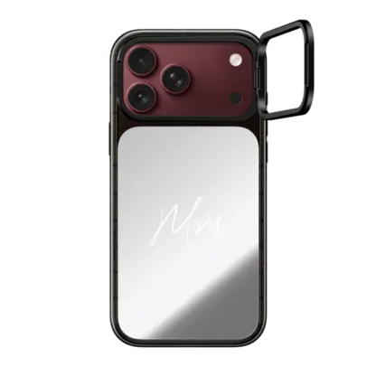 Custom Phone Case - iPhone 18 Pro Max - Impact Ring Stand Case - Mirror