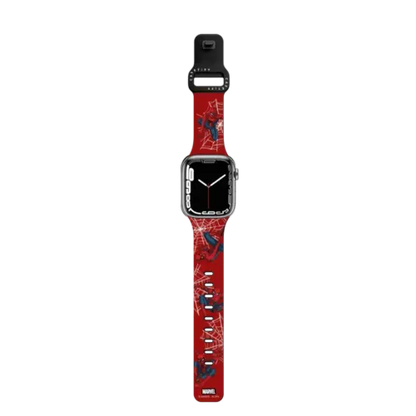 Spider-Man Pattern Watch Band (Red version) - Apple Watch Series 7-9 (45mm) - Impact Band
