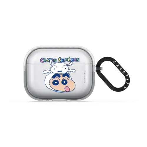 Shinchan & Shiro Earbuds Case - AirPods Pro 3 - Earbuds Impact Case