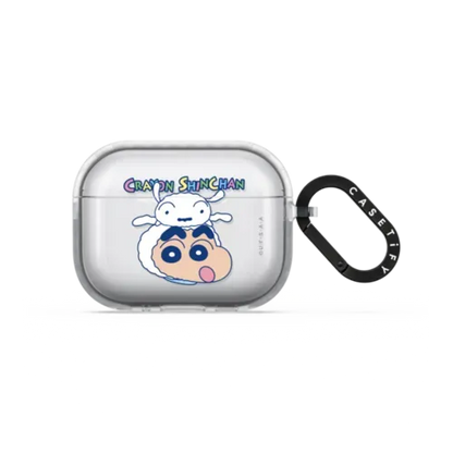 Shinchan & Shiro Earbuds Case - AirPods Pro 3 - Earbuds Impact Case