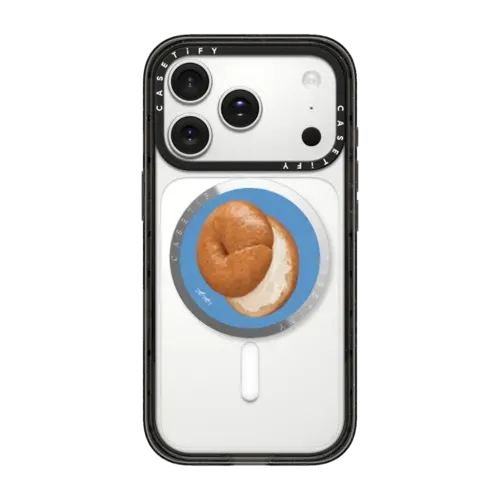 BAGEL WITH CREAM CHEESE - Snappy Grip Stand - Snappy Mirror Grip Stand MagSafe Compatible