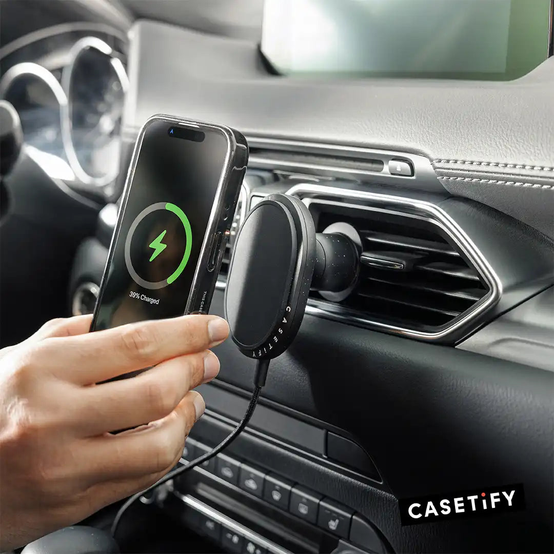 Daisy PowerThru Wireless Car Charger - PowerThru Wireless Car Charger MagSafe Compatible