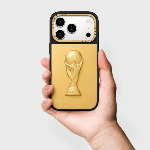 FIFA WORLD CUP 26 EXCLUSIVE COLLECTIBLE TROPHY CASE - iPhone 17 Pro - Material Grip Case