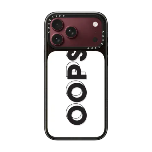 OOPS - iPhone 18 Pro Max - Impact Case MagSafe Compatible - Glossy
