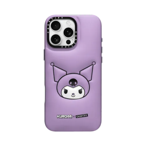 Kuromi Puffy Phone Case - iPhone 16 Pro Max - Puffy Case