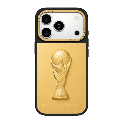 FIFA WORLD CUP 26 EXCLUSIVE COLLECTIBLE TROPHY CASE - iPhone 17 Pro - Material Grip Case