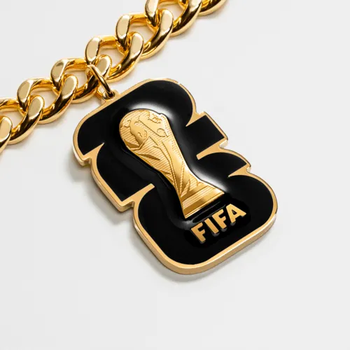 FIFA WORLD CUP 26 METAL CHAIN WRIST STRAP - -