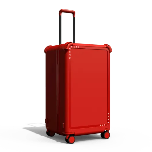 Happy Pony Tweedle CHECK-IN TRUNK SUITCASE - 29" Check-In Trunk Suitcase - Bounce Suitcase