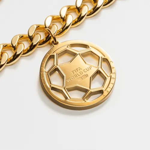 FIFA WORLD CUP 26 METAL CHAIN WRIST STRAP - -